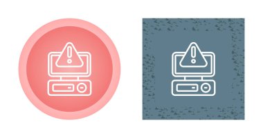 iletişim arızası ikon vektör çizimi tasarımı