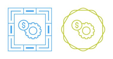  Fiyat İyimselleştirme simgeleri ayarlandı, vektör illüstrasyonu 
