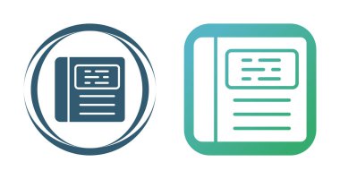 turuncu kitap web simgeleri vektör illüstrasyonunu ayarla 