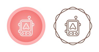 akıllı telefon simgeleri ayarlandı, vektör illüstrasyonu basit tasarım