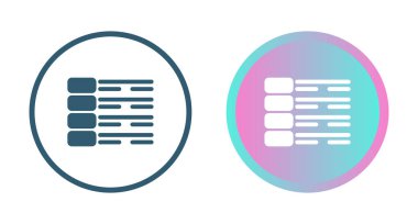 Beyaz arkaplanda izole edilmiş menü simgeleri, vektör illüstrasyonu