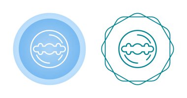 Anahtar deliği web simgesi vektör çizimi