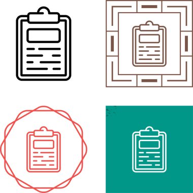 Pano web simgeleri vektör illüstrasyonu