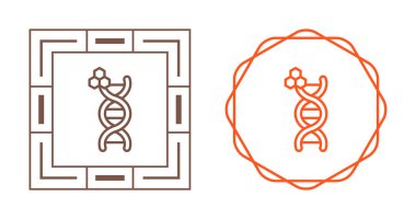 DNA sembolleri ayarlandı, vektör simgeleri    