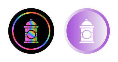 Sprey kutu ağ ikonu vektör illüstrasyonu