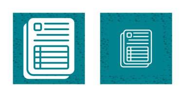 dosya simgesi seti, vektör illüstrasyonu basit tasarım