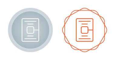 Web tasarımlarınız için simge simgesi. Simge logosu, uygulama, UI.