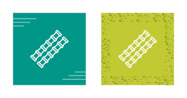 Spirogyra vektör ağ simgeleri kümesi