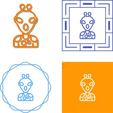  uzaylı vektör ağı simgeleri