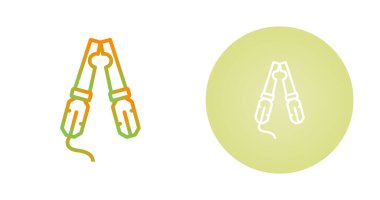 Kablo Crimper simgeleri seti, vektör illüstrasyonu basit tasarım