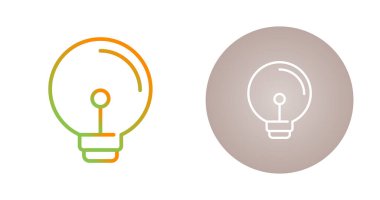  Ampul simgeleri ayarlandı. vektör çizimi tasarımı