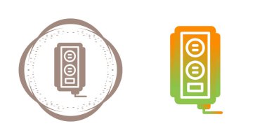 Düzen simgesi vektör illüstrasyon tasarımı