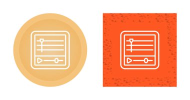 Beyaz arkaplan üzerindeki zaman çizgisi simgeleri, vektör illüstrasyonu 