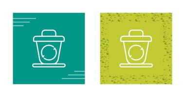 kağıt kahve fincanı simgeleri ayarlandı, vektör illüstrasyonu