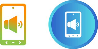 akıllı telefon simgeleri ayarlandı, vektör illüstrasyonu basit tasarım