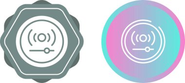 canlı yayın simgeleri ayarlandı, vektör illüstrasyonu basit tasarım