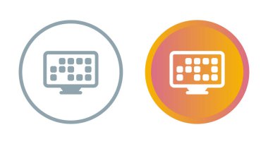 Beyaz arkaplanda izole edilmiş piksel oyun simgelerine sahip bilgisayar ekranları, vektör illüstrasyonu     