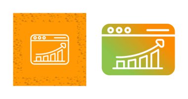 beyaz arkaplanda izole edilmiş çizgi pasta grafiği bilgi simgesi. 