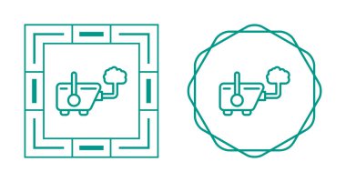Çağdaş vektör simgesi paketi, duman makinesi