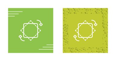 Basit biçimli profesyonel simge seti, pictogram döndür