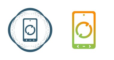  Simge vektör illüstrasyon tasarımını yeniden yükle