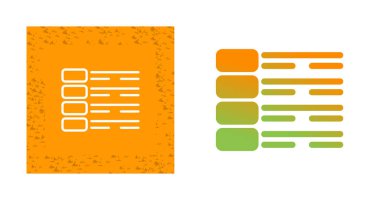 Beyaz arkaplanda izole edilmiş menü simgeleri, vektör illüstrasyonu