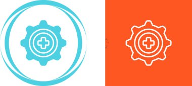 çark ağ simgeleri koleksiyon vektör illüstrasyonu