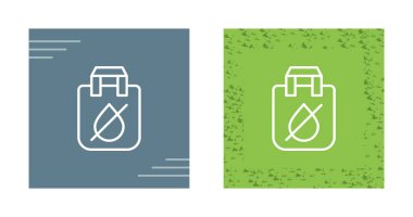 Basit bir şekilde ayarlanmış profesyonel simge, su geçirmez çanta