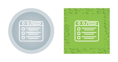 Görev yöneticisi simgeleri ayarlandı, vektör illüstrasyonu 