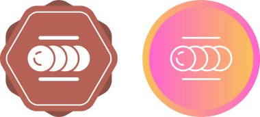 cmyk simgeleri ayarlandı, vektör illüstrasyonu