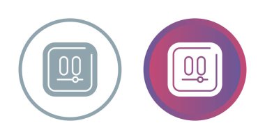 Beyaz arkaplanda duraklat düğmesi simgeleri