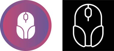 kablosuz bilgisayar fare ağ ikonu vektör çizimi