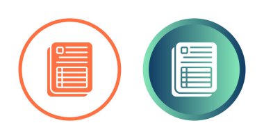 dosya simgesi seti, vektör illüstrasyonu basit tasarım