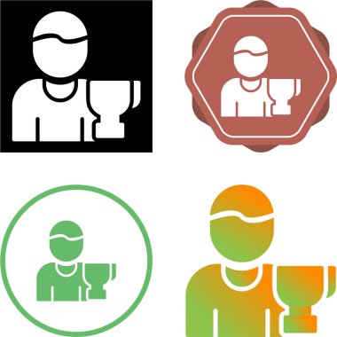 Basit bir tasarım ile web-hazır vektör avatar görüntüsü