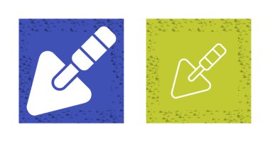 Trowel simge vektör çizimi tasarımı