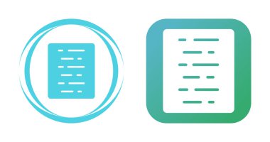 Belge simgeler kümesi, vektör çizim