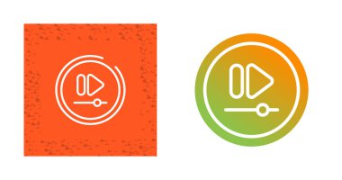 Hızlı ileri simgeler, vektör illüstrasyonu