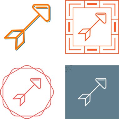 Ok simgeleri ayarla, illüstrasyon vektör   