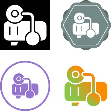 Siyah çizgi araba simgesi beyaz arkaplanda izole edildi. Simgeleri renklendirin. Vektör İllüstrasyonu