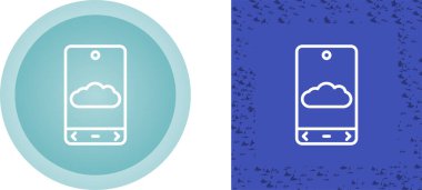 akıllı telefon simgeleri ayarlandı, vektör illüstrasyonu basit tasarım