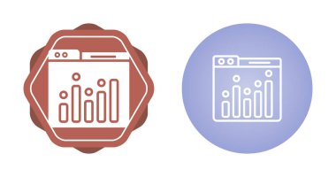 Kontrol paneli yönetim çizgisi simgesi. Basit taslak biçimi. Kullanıcı paneli şablonu, veri analizi, ajans, grafik, iş doğrusal işareti. Vektör illüstrasyonu beyaz arkaplanda izole edildi