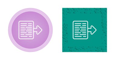 belge simgeleri ayarlandı, vektör illüstrasyonu basit tasarım