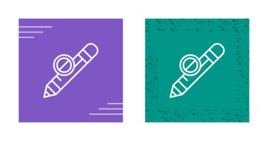 Beyaz arkaplanda kalem simgeleri, vektör illüzyonu 