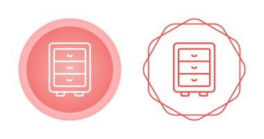 Kabine simgeleri vektör illüstrasyon tasarımı ayarladı
