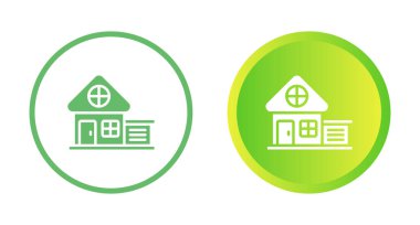 ev simgeler, vektör çizim set