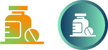 Beyaz arka planda ilaç ve eczane şişeleri olan haplar.   