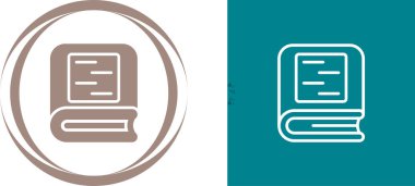 Kitap simgeleri ayarlandı. Web basit illüstrasyonu