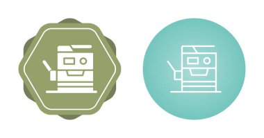 Kopyalama Makinelerinin vektör illüstrasyonu 