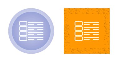 Beyaz arkaplanda izole edilmiş menü simgeleri, vektör illüstrasyonu