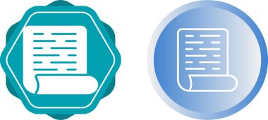 Beyaz arkaplanda kıvrımlı sayfalar